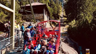 Gelmerbahn in Meiringen Switzerland 🇨🇭 [upl. by Ofelia]