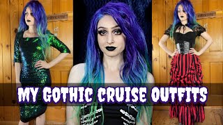 GOTHIC CRUISE OUTFIT IDEAS featuring Belle Poque 🛥️ ☠️ [upl. by Julieta]