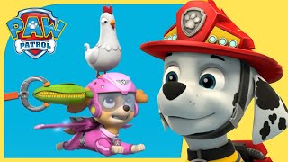 Skye amp Marshall Save Mayor Goodway and More Episodes  PAW Patrol  Cartoons for Kids Compilation [upl. by Gwenette336]