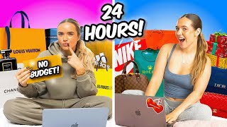 24 Hour Online Shopping Challenge Unlimited Budget [upl. by Tila]