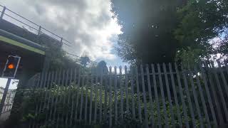 Colas Rail Tamper passes through Coombe valley bridge to Deal [upl. by Battat]