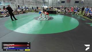 113 Lbs Placement Matches 16 Team  Colin Strayer Team Indiana Vs Chase Walker Tennessee Ceaa [upl. by Zetrok]