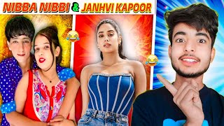 Janhvi Kapoor Ka Favourite Cricketer Kon Hai 🤩 And Pakistani Nibba Nibbi 🤣 [upl. by Urbani]