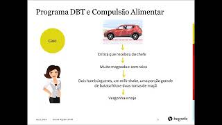 Programa DBT e Compulsão Alimentar [upl. by Eedia161]