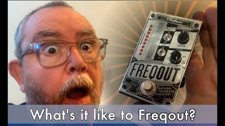 Whats it like to Freqout The Digitech Freqout quotNatural Feedback Creatorquot pedal review [upl. by Aehr]