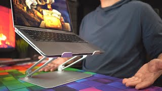 Adjustable Laptop Stand  Light and Easy  Boyata [upl. by Aicaca]