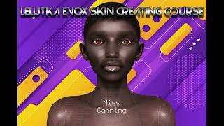 Second Lifes Lelutka Evox Full Face Skin Creating Course  New Add [upl. by Anyk]