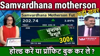 Samvardhana motherson share analysis Anil Singhvisamvardhana motherson share latest newstarget [upl. by Tik]