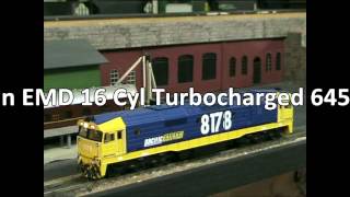 Austrains 81 Class Diesel Locomotive [upl. by Drawyeh762]