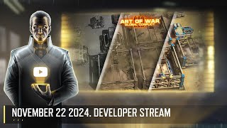 NEW LIGHTING DEVELOPER STREAM ART OF WAR 3 RTS 2211 [upl. by Prouty566]