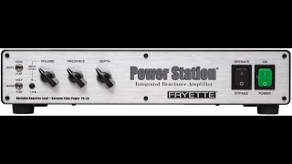 【インピーダンス選び放題】FryettePower Station PS2A 自宅で真空管アンプを弾くための最強最高のアッテネーター・ロードボックス・パワーアンプ [upl. by Notxam501]