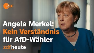 ExKanzlerin Merkel im ZDFInterview über den Osten Erdogan und die AfD [upl. by Lowe]