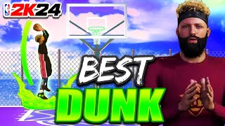 THE BEST DUNK PACKAGES IN NBA 2K24 [upl. by Seumas467]