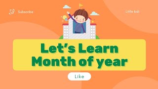 month of the year  month name  month name in english  12 month of year with spelling [upl. by Roda242]