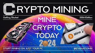 Learn How to Mine Crypto  Easy Passive Income What do you need to get started [upl. by Iilek469]