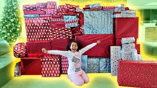 Best Christmas Ever Tiana Opening Christmas Presents Compilation Family Fun [upl. by Zeta]