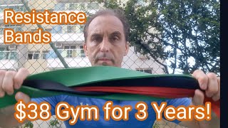 Resistance Bands Inexpensive Total Gym fitnessjourney [upl. by Gertrudis163]