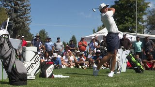 New father Cameron Champ hosts youth golf clinic in Sacramento returns to Fortinet Championship [upl. by Drawyah]