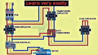 Auto Transformer Explained Power and Control Diagrams [upl. by Leeland23]