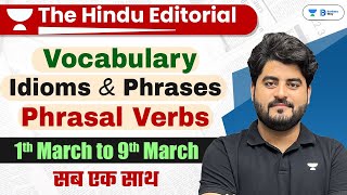 1  9 March  Weekly Hindu Analysis  Hindu Editorial  Editorial by Vishal sir  Bank  SSC  UPSC [upl. by Keffer]