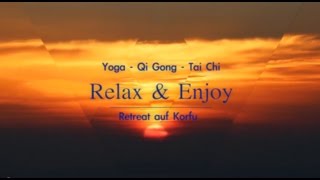 YogaQi GongTai Chi  Strand Retreat auf Korfu [upl. by Jordain]