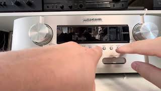 How to Factory Reset the Marantz SR5003 AV Receiver [upl. by Balling]