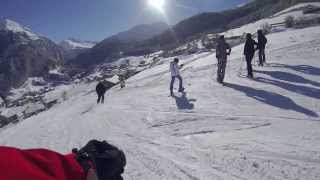 The Longest Ski Slope in Sölden Austria [upl. by Adnilasor]