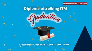 Diploma uitreiking ITM [upl. by Aylatan454]