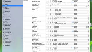 iTunes checked songs column [upl. by Nager]