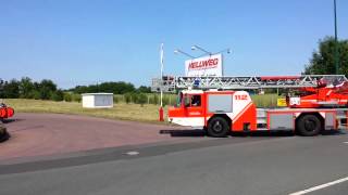 Feueralarm im Baumarkt BF Leipzig Nord und West rücken an [upl. by Lister]