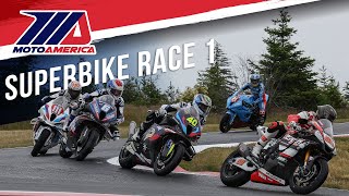 Steel Commander Superbike Race 1 at Ridge Motorsports Park 2024  FULL RACE  MotoAmerica [upl. by Nurat971]