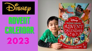 Opening Disney Advent Calendar Storybook Collection 2022  Festive Countdown 24 books [upl. by Mauceri]