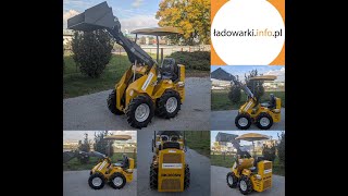 Miniładowarka kołowa BK360SW  pokaz 2024 [upl. by Studley453]