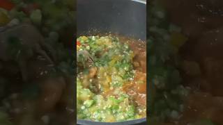 Let’s make Oilless Seafood Okro  Okra Stew How to make oilless Okro stew [upl. by Vinia]