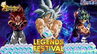 LE LEGENDS FEST DANS 15J RETOUR SUR MON COMPTE DBL ET PVP  DRAGON BALL LEGENDS [upl. by Falo]