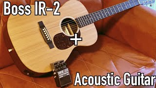 quotSurprisingly useful sound🤔quot Boss IR2  Electric Acoustic Guitar Demo Music [upl. by Valora287]