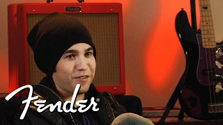 Pete Wentz on the Precision Bass  Fender [upl. by Irabaj]