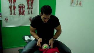 Dr Jason WorrallChiropractic Adjustment on Infant with Facial Palsy [upl. by Ibot]