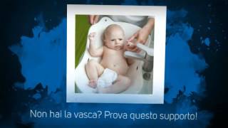 Vaschetta per fare il bagnetto al neonato nel lavabo Puj [upl. by Claude]