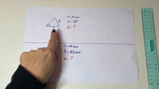 Lunghezza di un Arco e Area del Settore Circolare [upl. by Lanta]