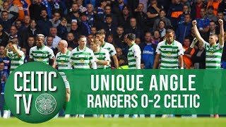 🎥 UNIQUE ANGLE Rangers 02 Celtic  Glasgow Derby Ibrox goals [upl. by Einwahs]