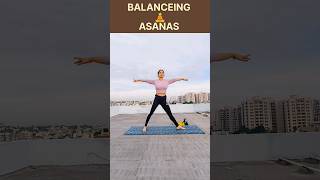 🧘 Balancing Asanas 🧘yoga shortsfeed yogaasanas yogaexercisebalancingpose poses [upl. by Yelsek613]