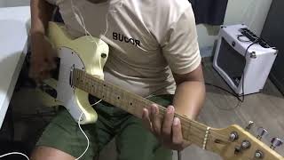 KMKZ song agimat guitar play through riff [upl. by Picker]