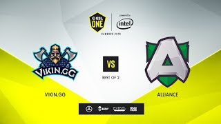 Vikingg vs Alliance ESL One Hamburg 2019 bo2 game 1 Mila [upl. by Zilber]