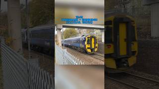 ScotRail 158732 Leaves Galashiels [upl. by Mastat]