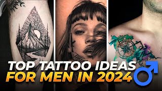 TOP TATTOO IDEAS for MEN in 2024 [upl. by Heisser533]