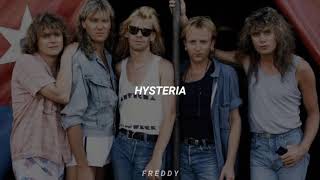 Def Leppard  Hysteria Subtitulado al Español [upl. by Matrona]