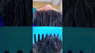 Picking a thousand of lice on hair How to get rid of lice hair wigs newvideo [upl. by Etac]