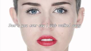 Wrecking Ball Lyrics  Miley Cyrus Official Lyrics [upl. by Ahtnamas]