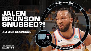 Was Jalen Brunson SNUBBED from the AllNBA First Team 👀  Hoop Streams [upl. by Valenza]